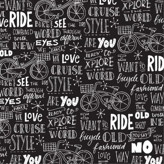 Paperfuel Illustration Paperfuel Papier 30,5x30,5cm 200gr Bike