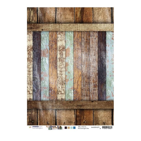 Studio Light Studio Light Papier A4 Denim Saturdays nr. 279