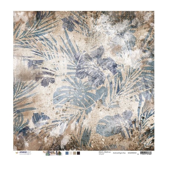 Studio Light Studio Light Papier 12x12'' Denim Saturdays nr. 01