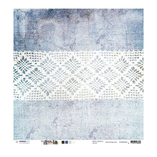 Studio Light Studio Light Papier 12x12'' Denim Saturdays nr. 03