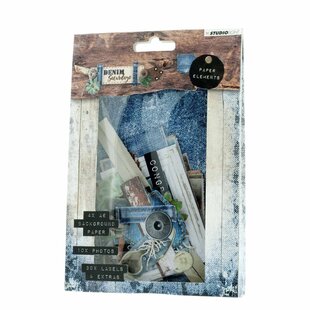 Studio Light Papier Set Denim Saturdays nr. 645