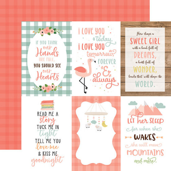 Echo Park Echo Park Paper Pad 6x6 Baby Girl Creaflex