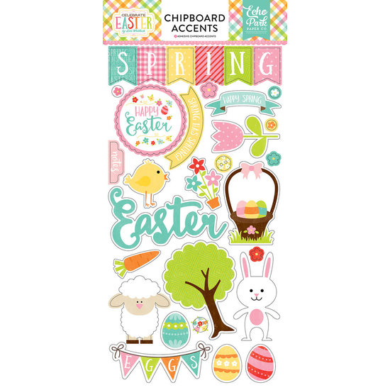 Echo Park Echo Park Chipboard Accents Celebrate Easter