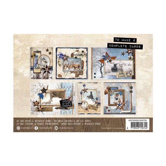Studio Light Studio Light Winter Trails Stansblok nr. 24