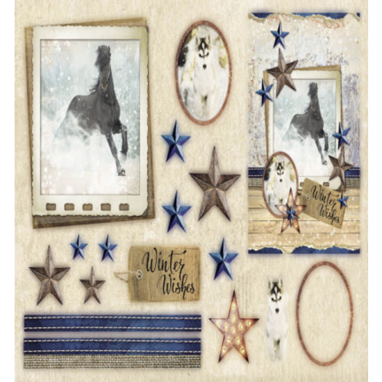 Studio Light Studio Light Winter Trails Stansblok nr. 24