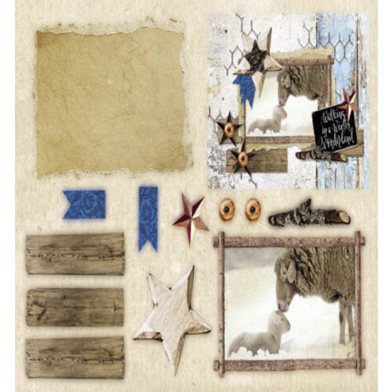 Studio Light Studio Light Winter Trails Stansblok nr. 24