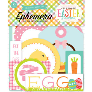 Echo Park Ephemera Die Cuts Cardstock Celebrate Easter