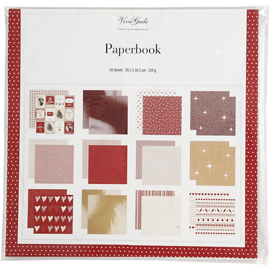 Vivi Gade Vivi Gade Design Paperbook  30,5x30,5 50st
