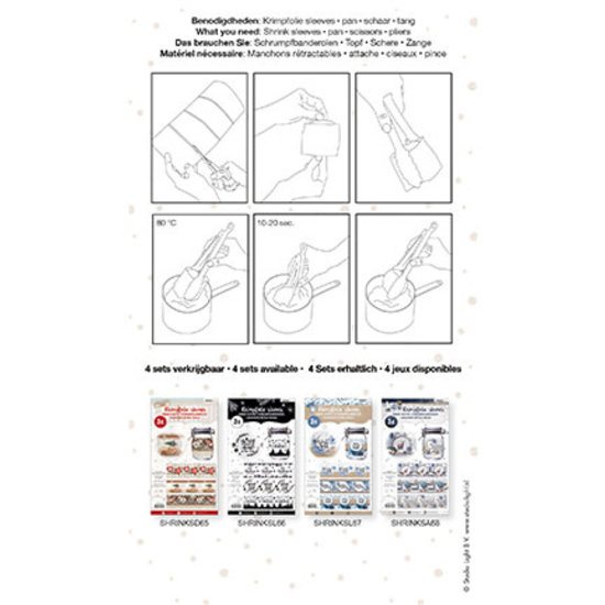 Studio Light Studio Light Krimpfolie Sleeves nr. 67