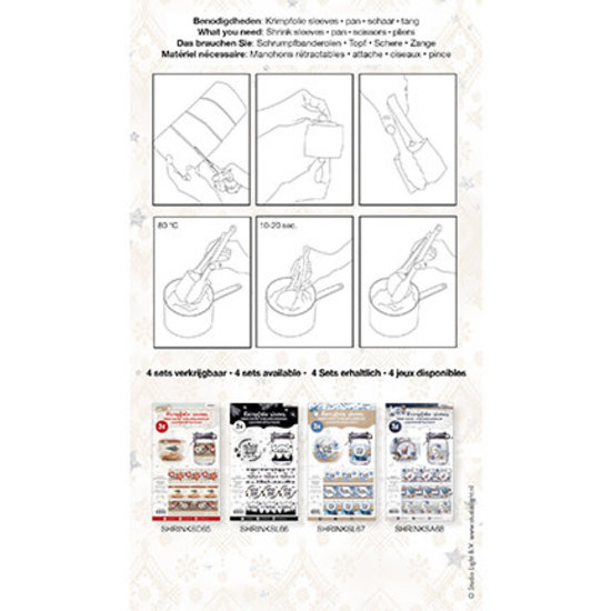 Studio Light Studio Light Krimpfolie Sleeves nr. 65