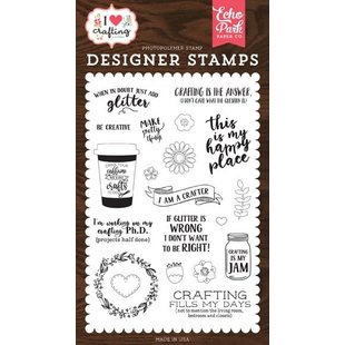 Echo Park Stempel Just Add Glitter