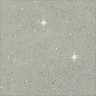 Hobbyvilt Glitter A4 dikte 1mm Grijs