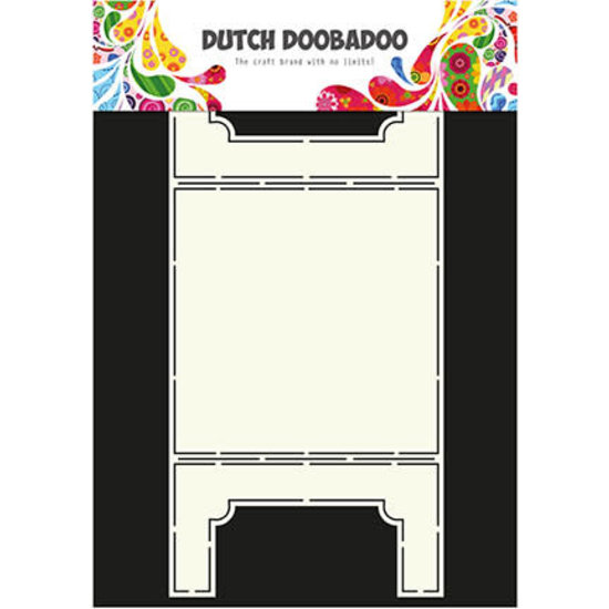 DDBD Dutch Doobadoo Snij Stencil Kaart Ticket