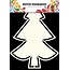 DDBD Dutch Doobadoo Snij Stencil Kerstboom