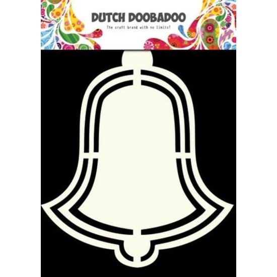 DDBD Dutch Doobadoo Snij Stencil Kerstklok