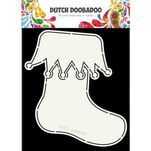 Dutch Doobadoo Snij Stencil Kerstsok