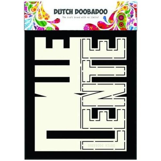 DDBD Dutch Doobadoo Snij Stencil Tekst Lente