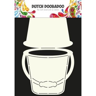 Dutch Doobadoo Snij Stencil Kaart Emmer