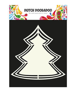 Dutch Doobadoo Snij Stencil Frames Kerstboom