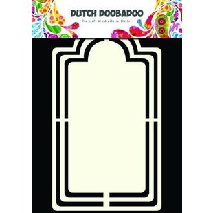 Dutch Doobadoo Snij Stencil Frames Label