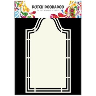 Dutch Doobadoo Snij Stencil Frames Label