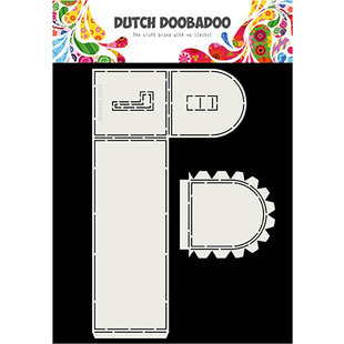 DDBD Stencil Dutch Card Art Mailbox A4