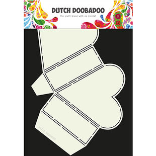 Dutch Doobadoo Box art Heart A4