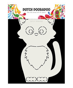 Dutch Doobadoo Mask Stencil A5 Kat