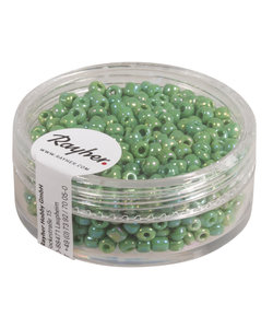 Rayher Rocailles Borduurkralen Opaque Luster 2,6mm Groen 17g