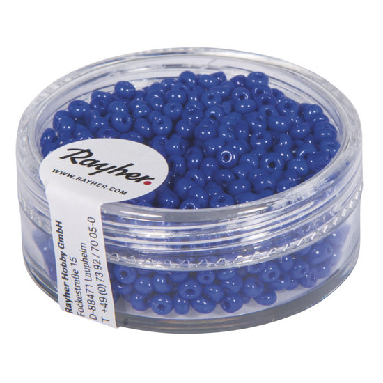 Rayher Rayher Rocailles Borduurkralen Opaque 2mm Donker Blauw 17g