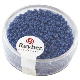 Rayher Rocailles Borduurkralen Opaque 2mm Blauw 17g