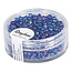 Rayher Rayher Rocailles Borduurkralen Transparant Luster 2,6mm Donker Blauw 17g