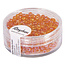 Rayher Rayher Rocailles Borduurkralen Transparant Luster 2,6mm Oranje 17g