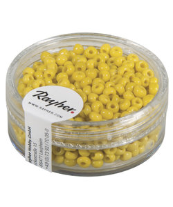 Rayher Rocailles Borduurkralen Opaque 2,6mm Geel 17g