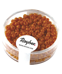 Rayher Rocailles Borduurkralen Opaque 2,6mm Oranje 17g