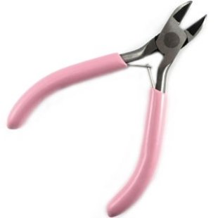 Sieradentang roze Kniptang ca. 11 cm.
