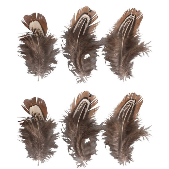 Rayher Veren reebruin 5-10cm. 6 st.
