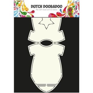 DDBD Card art stencil baby romper A4