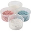 Creotime Pearl Clay Blauw/Roze/Wit
