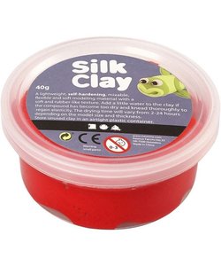 Silk Clay Rood 40g