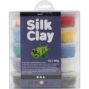 Silk Clay Set Basis Kleuren #1