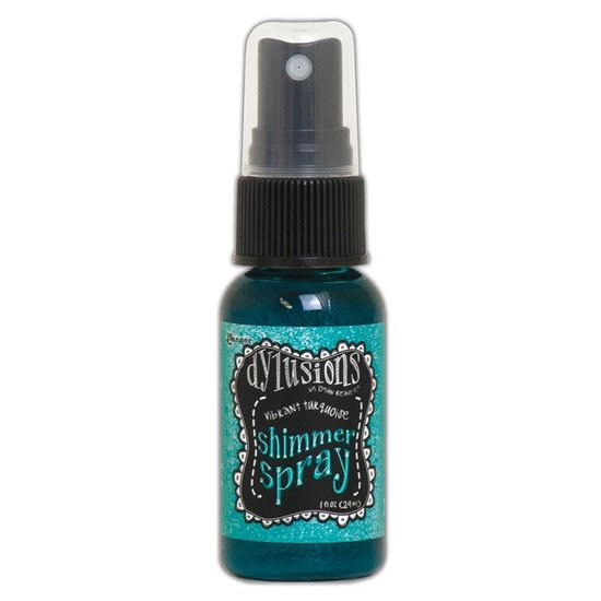 Dyan Reaveley Ranger Dylusions Shimmer Spray 29ml Vibrant Turquoise