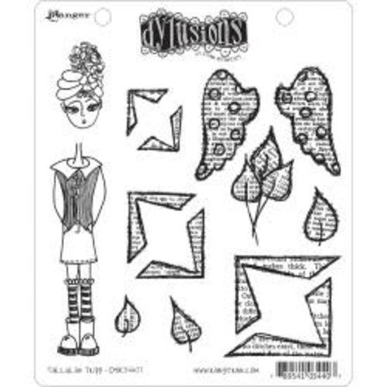 Dyan Reaveley Dylusions stamp tallulah tripp