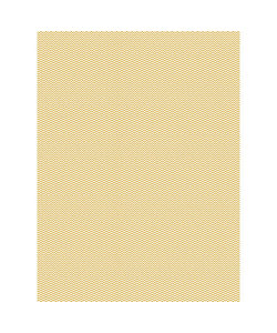 Vel Decopatch Papier Textuur Golfjes Wit/Goud