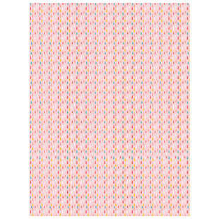 Vel Decopatch Papier Textuur Druppels Roze/Goud/Wit/Mint