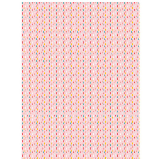 Decopatch Vel Decopatch Papier Textuur Druppels Roze/Goud/Wit/Mint