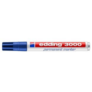 Edding 3000 Permanent Marker Blauw