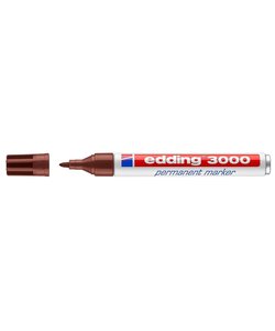 Edding 3000 Permanent Marker Bruin