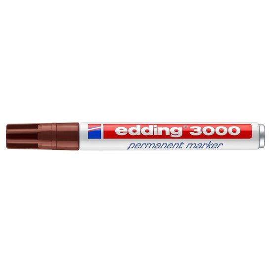 Edding Edding 3000 Permanent Marker Bruin