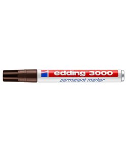 Edding 3000 Permanent Marker Donker Bruin